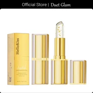 [HelloKiss] 2pcs Hydrating pH Color Changing Lipstick | Transferproof & Long Lasting Tinted Lip Balm. Temperature-Sensitive Plumping Lip Gloss for Daily Moisture. Glossy Luxury Cosmetic for a Custom, Natural Lip Stain Look Mother's Day Gift