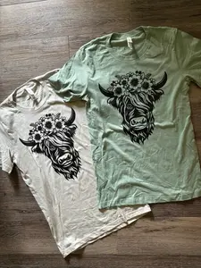Highland Cow Tee