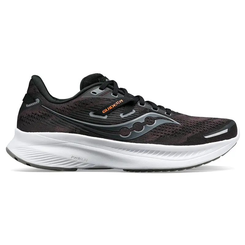 Saucony Womens Guide 16 Running Sneakers Shoes - Black