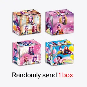 Hunter Gatherer Collection Card Blind Box, Flashcard Cartoon Animation Virtual Idol Collectible Trading Cards, Random Game Card Style