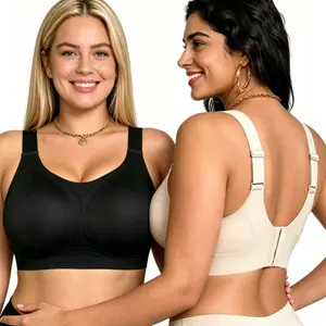 【Plus Size】Women's Wireless Push Up Lifting Bra - Strong Support, Seamless Soft Comfort, Breathable Full Coverage T-Shirt Bralette for All Seasons Daily Wear Underwear,DealsforYouDays