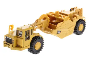 CAT Caterpillar 627G Auger Scraper 1:87 HO Scale Model - Diecast Masters 84405