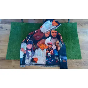 Custom Photo Tapestry Hoodie – Personalized Keepsake Fashion | Memorial, Graduation, Birthdays & More