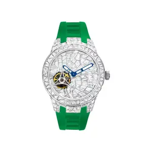 Faith Unisex Automatic Durable Radiant High-End Scratch-Free Water-Tight Mechanical Watch - 38mm, Full Crystal T835L, Durable Mechanical Watches, Radiant Mechanical Watches