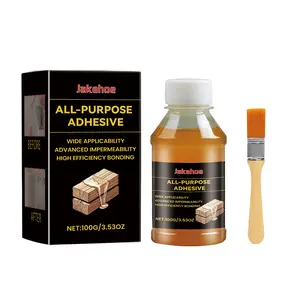 Jakehoe Organic Resin Multi-Purpose Repair Adhesive – Easy-Apply, Strong-Bond Quick-Cure Glue for Wood, Leather (Natural Curing Home Supplies Bonding Solution)