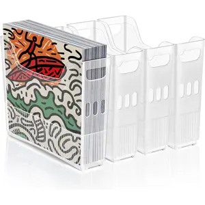 4PCS 12x12 Paper Storage Organizer for Holding Scrapbook Paper and Card Stock