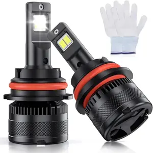 Nilight 9007/HB5 LED Headlight Bulbs N40 Series 100W 20000LM 6000K IP67 | 2 BULBS, Led Headlamps Bulbs, Ip67 Waterproof