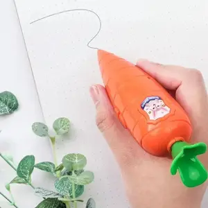 New portable high quality funny simulation carrot voice recorder eggplant/corn writing graffiti electronic sound ballpoint pen