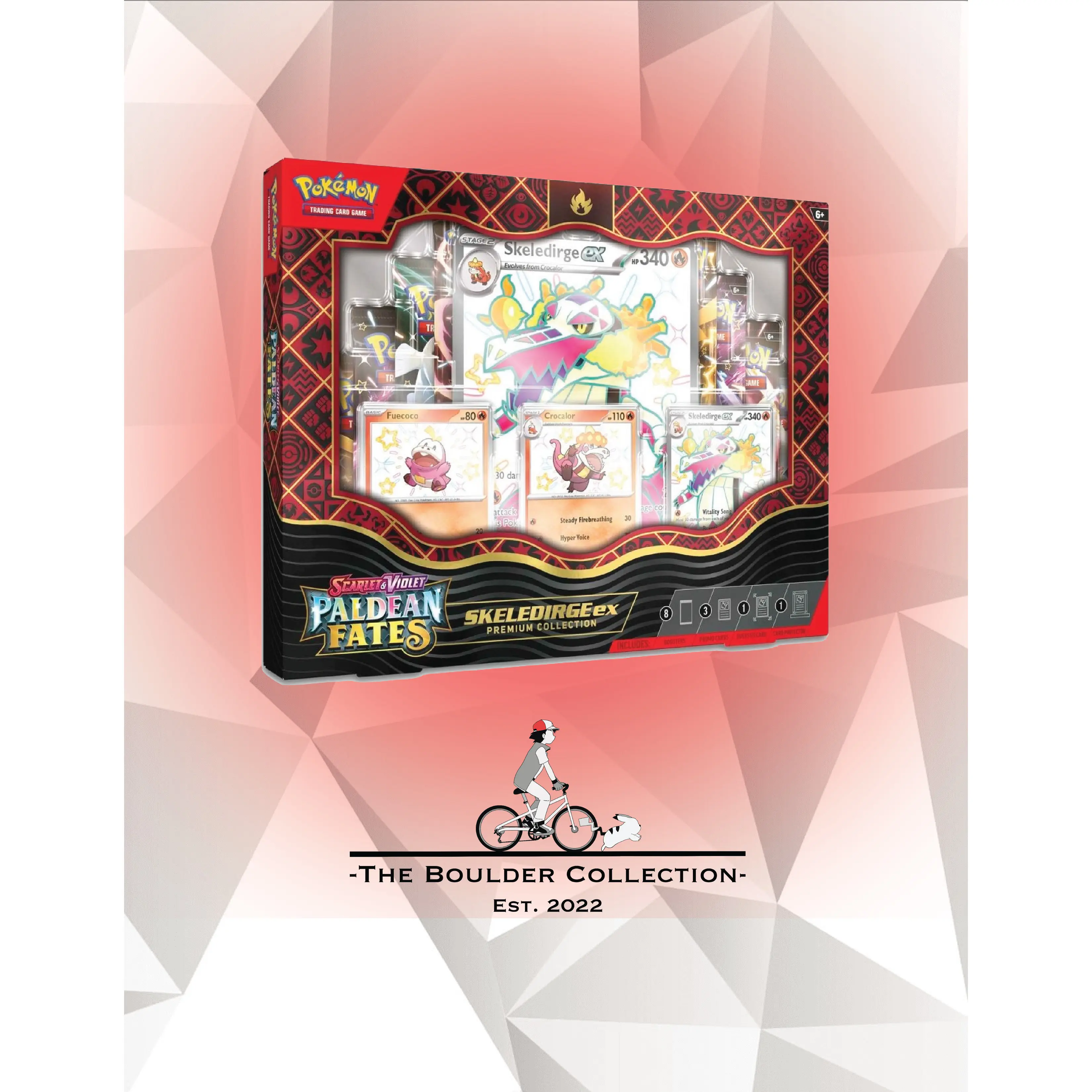 Pokemon TCG: Paldean Fates Premium Collection [Skeledirge ex]