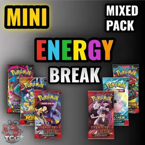 TCG SHRIMP MINI (Energy Break) Pokemon MIXED Pack Break