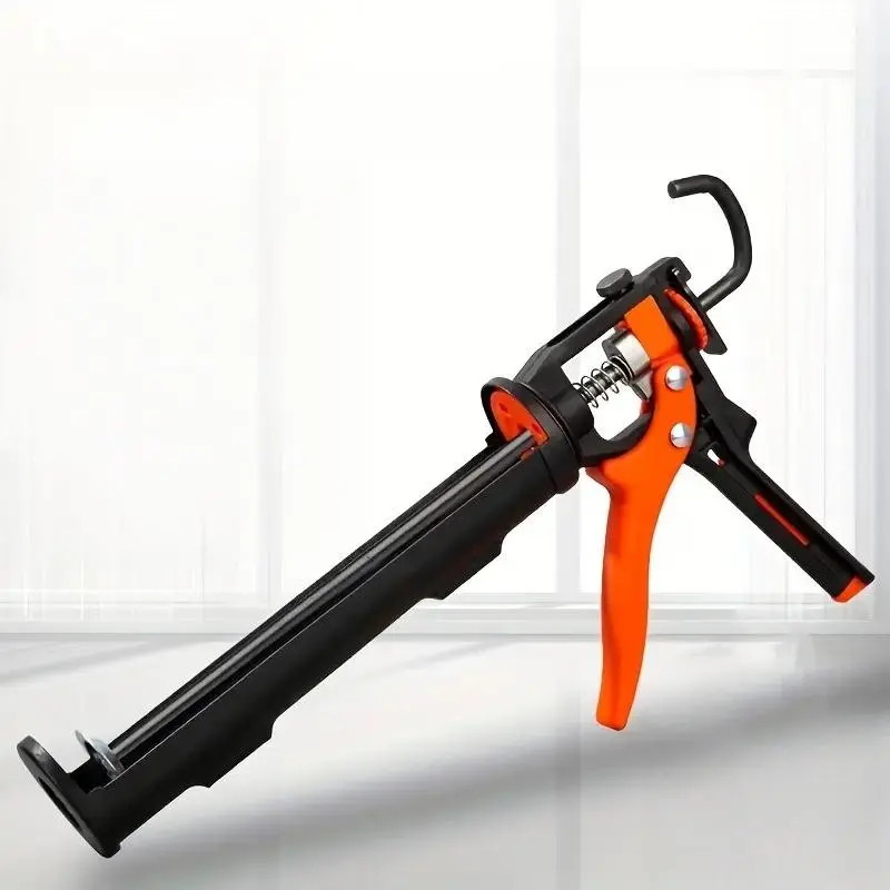 [Reliable Performance] Upgraded Adjustable Stroke Glue Gun for Glass, Large Stroke for Efficient Use, 360° Rotatable Design for Versatile Applications, Durable and Labor-Saving Tool for Home Improvement Projects