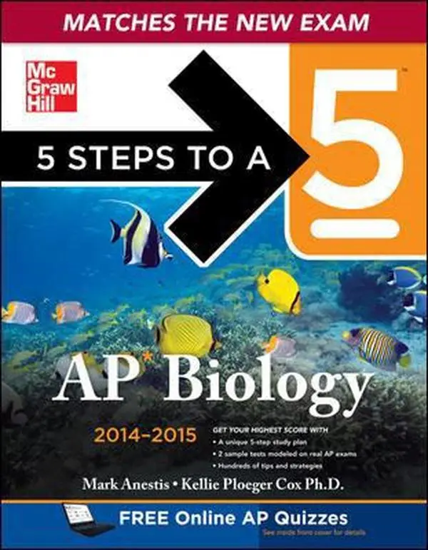 USED-5 Steps to a 5 AP Biology, 2014-2015 Edition (5 Steps to a 5 on the Advanced Placement Examinations Series) by Mark Anestis (Paperback)