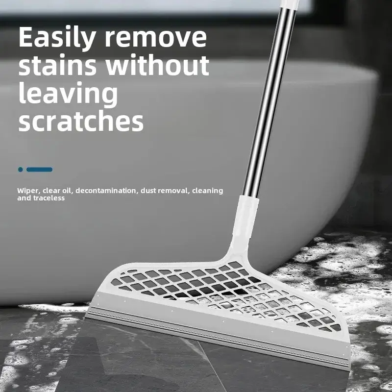Silicone Scraper Broom Magic Cleaner Advanced Glass Wiper Floor Mop Home Cleaning Tool Patch Cleaning Broom Bathroom Sweeper Water, Household Cleaning Tool Multifunction Magic Broom Cleaning Tools For Housekeeping