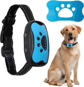 Rechargeable Ultrasonic Anti-Barking Dog Collar with Vibration - Train Your Dog Effectively!
