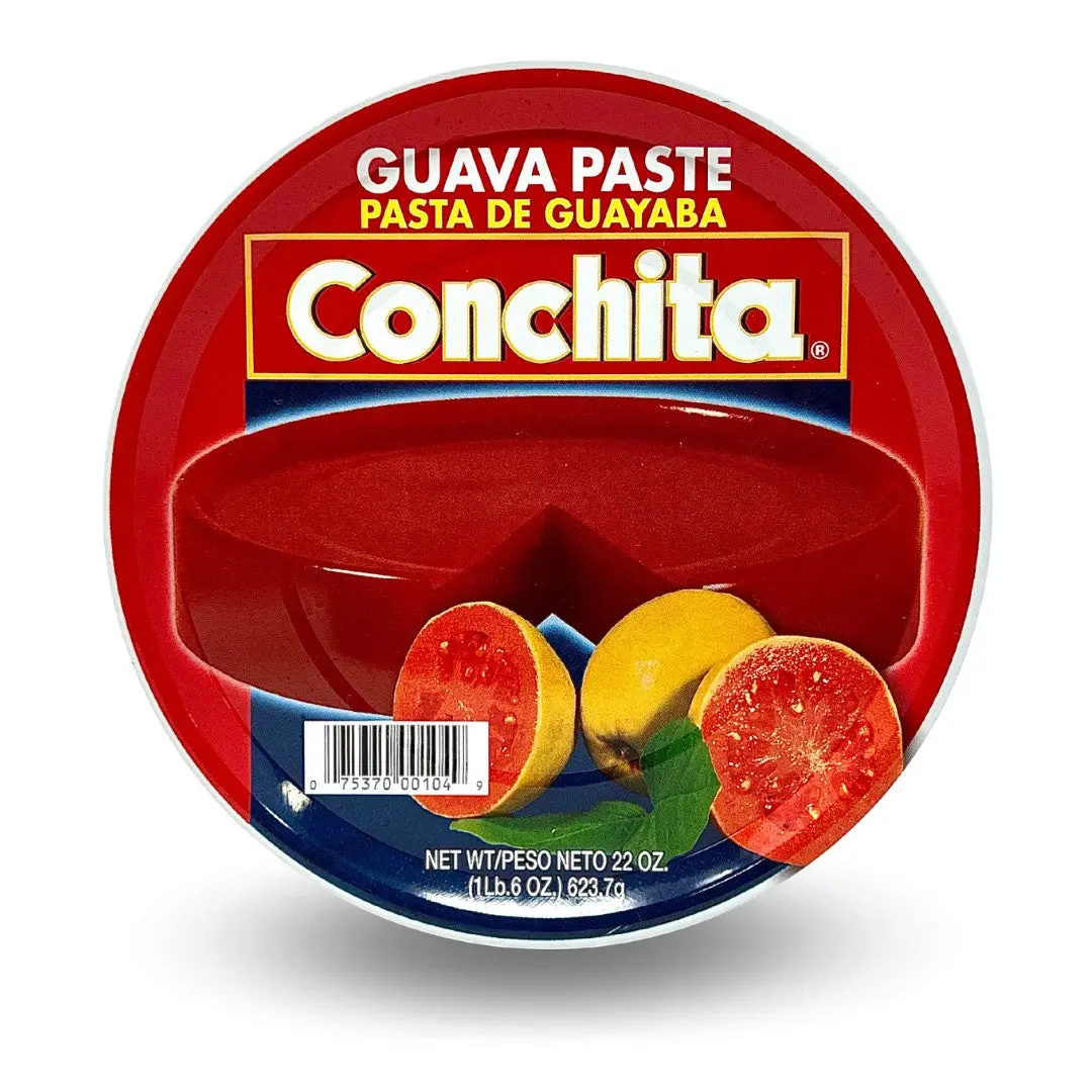 Conchita Guava Paste - 22 oz, Sweet Sugar-Cream Infused Dessert Snack for Cuban Food Dishes