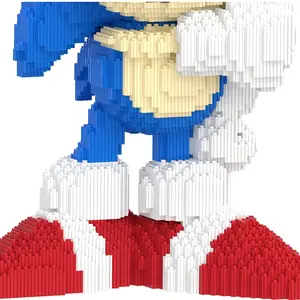 2026 12,154PCS Micro Building Blocks Set, Anime-Inspired 3D Dash Model Kit, DIY Assembly Toy, Ideal Holiday Gift & Home Decor Beads