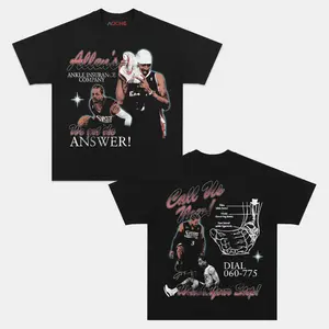 Allen Iverson Graphic Tee, Unisex Shirt, Using 100% Cotton, Gift For Fans