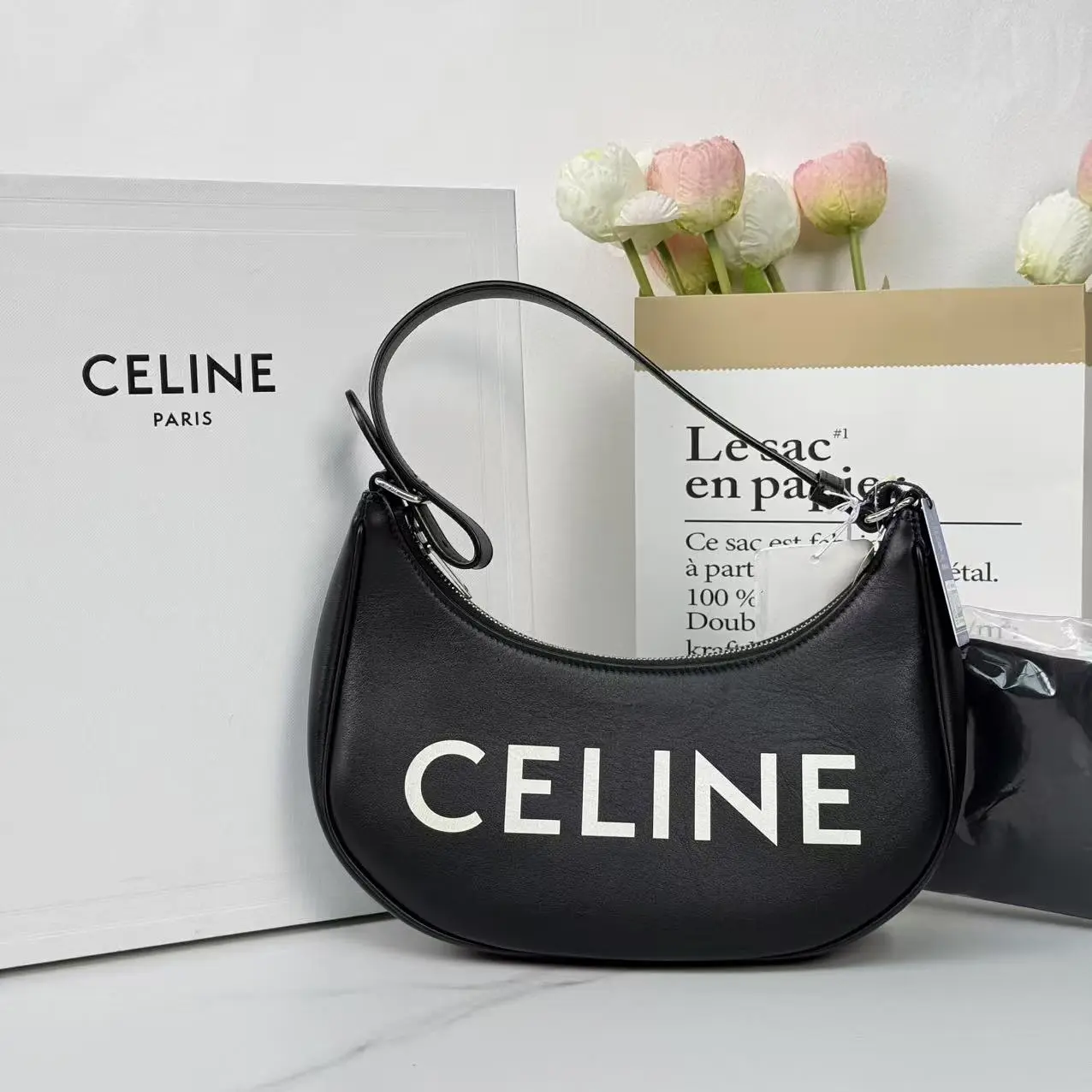 Pre-owned Celine 2021Ava Logo Bag