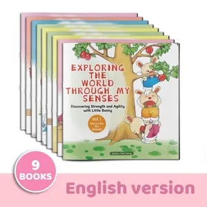 Toddler Sensory Learning Picture Book— Exploring the World Through the Senses (5 Senses Training, Early Cognition)