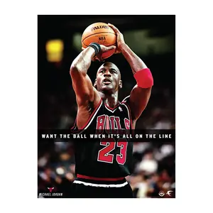 Michael Jordan - Motivational - Peel & Stick Poster - Official NBA - Chicago Bulls - Reusable Vinyl Wall Decal #2