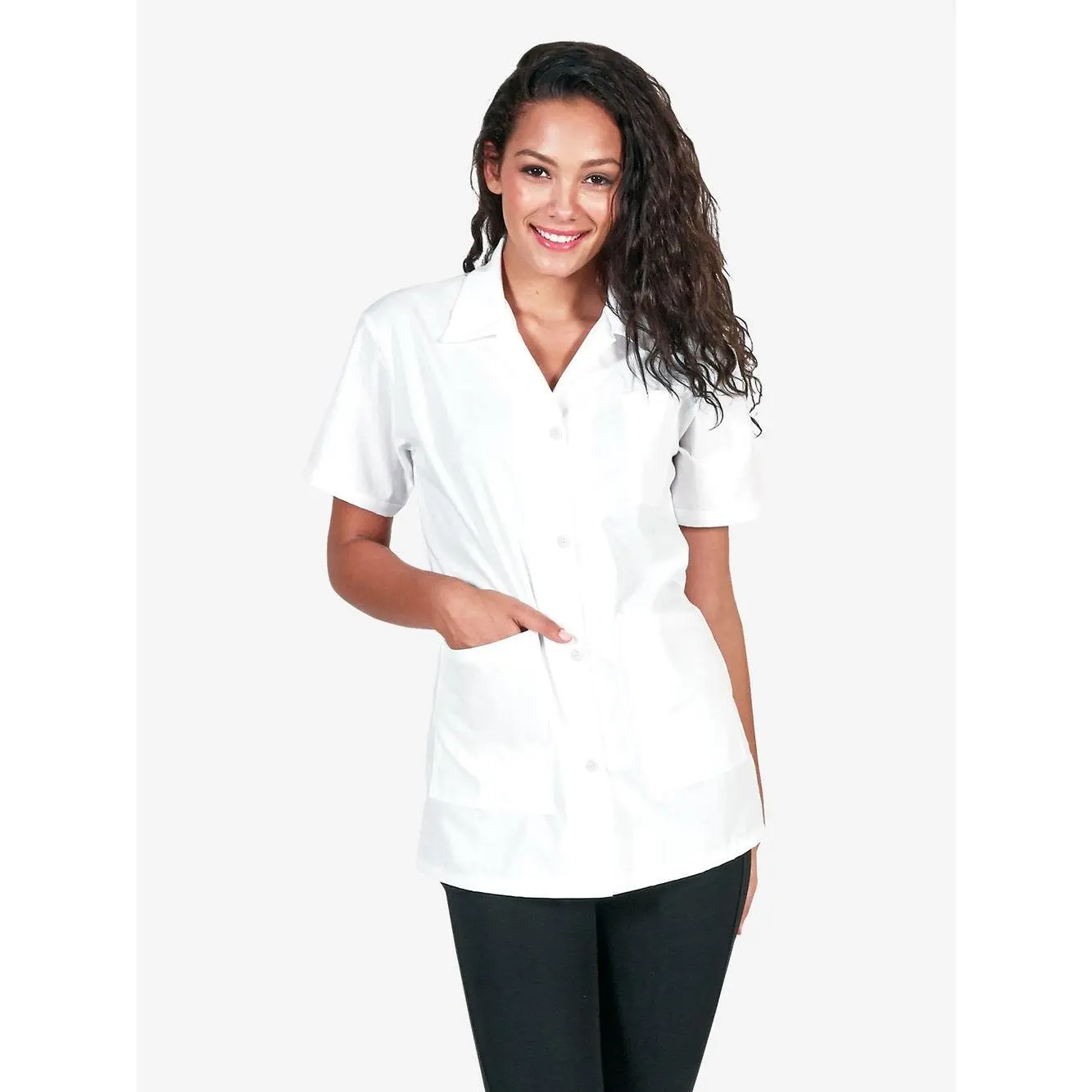 White Nail Technician Uniform - Size XS
