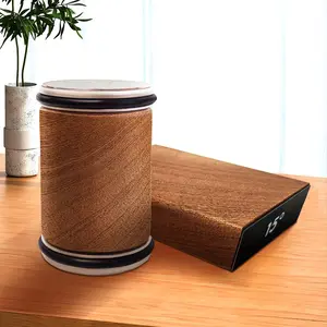 Wooden Knife Sharpener, 1 Set Portable Roller Knife Sharpener with 15° & 20° Angle, Manual Knife Sharpening Tool Kitchenware for Home Kitchen Restaurant