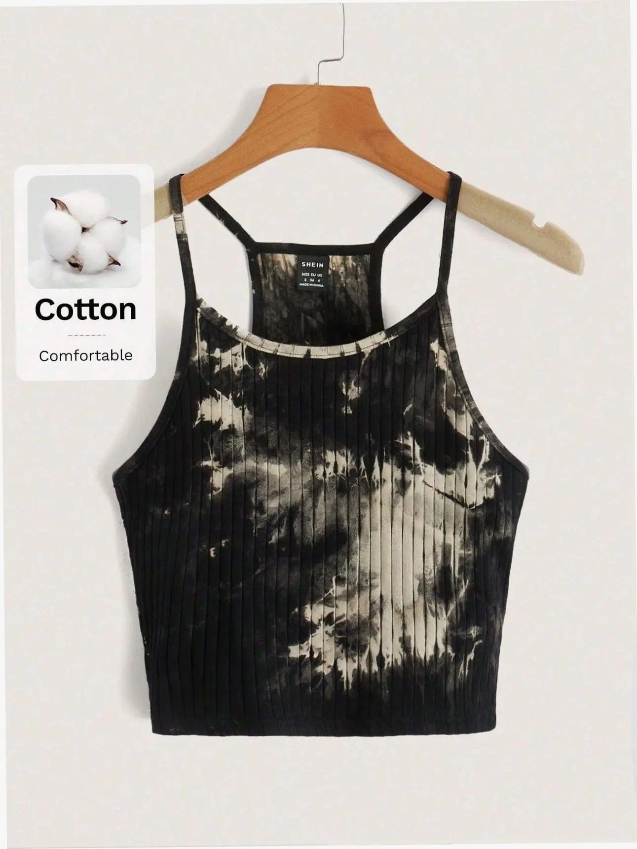 Cami Top Tie Dye Y2K Summer Outfit Beach Vacation Streetwear
