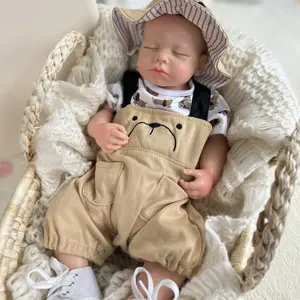 Ｍayfair Reborn Doll 18 Inch/45cm (Weight: 5.8 lb) Silicone Baby Dolls Mold Mouth Drink Wet Silicone Dolls Full Silicone Reborn With Private Parts fathersdaygiftideas