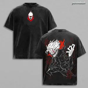 Okarun Inspired Anime Tee, Dandadan Manga Graphic Shirt, Double-Sided Graphic Tee, Oversized Streetwear T-shirt, Lightweight Cotton Top, Gift for Manga & Anime Fans 40K