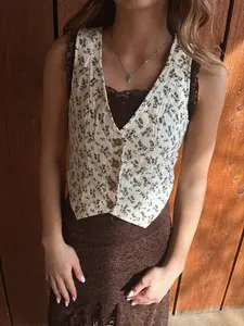 Floral Vest