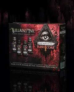 Villainy Ink Enamels Flesh Core Set 1