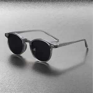 Retro Round Sunglasses for Daily Commute & City Walk, Solve the Problem of Heavy Frames Causing Nose Pressure, with Lightweight Metal Build and UV400 Protection for All-Day Comfort,summervibes