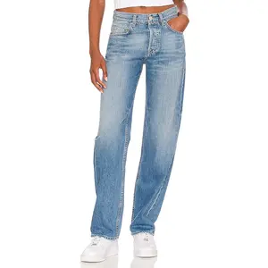 GRLFRND Bella Low Rise Boyfriend in Santa Monica