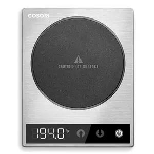 COSORI Coffee Mug Warmer for Desk, Digital Cup Heater, Coffee & Christmas Gifts, 1°F Precise Temperature Control, Touch Tech & LCD Digital Display (77-194℉), 304 Stainless Steel