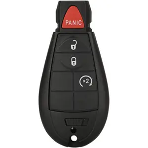 car stuffReplacement for Keyless Entry Remote Key Fob Shell Case Fit for 2013-2018 Dodge Ram 1500 2500 3500 (4-Button b)