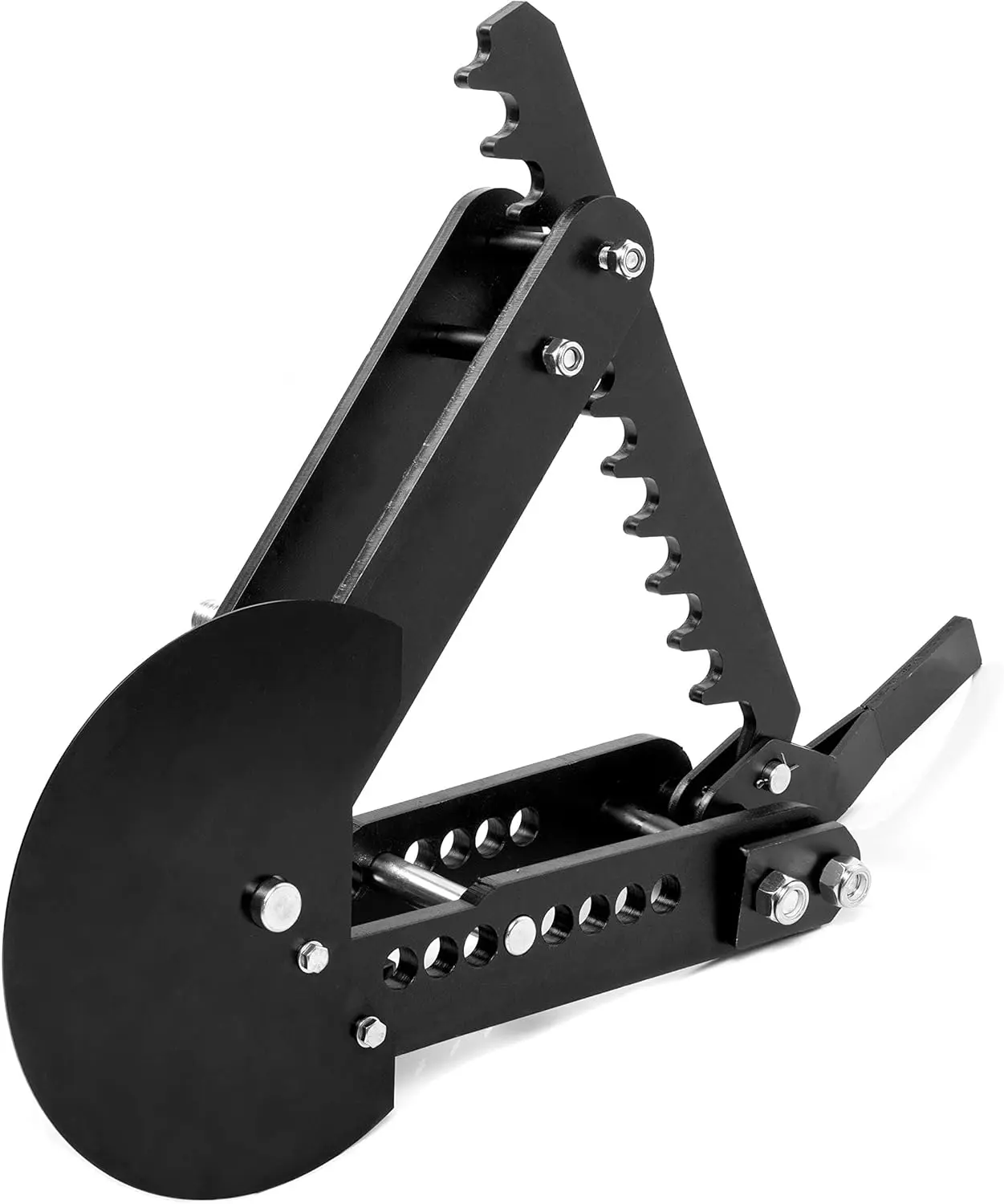 Tube and Pipe Bender Black Oxide Coating Steel Manual Hand Bender Tubing Tube Bender Pipe Bender Replace for WFB2 Pipe Cutter Construction Tools