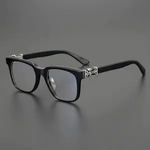 2026 Vintage Trend Non-Prescription Flat Lens Glasses, Unisex Full Rim Plastic Frame, Blue Light Blocking, Ultra-Light Durable, Elegant Style for Work & Daily Fashion Eyewear outdoorfun