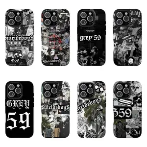 Suicideboys G59 Phone Case Rap Fan Gift Compatible with iPhone 11-17 Pro Max/Plus and Samsung Galaxy S23-25