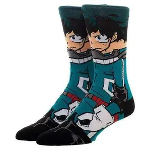 *NEW IN STOCK* My Hero Academia Izuku 360 Character Crew Socks