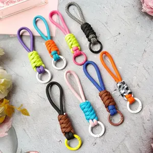 Braided Lanyard/Keychain customized  keychain