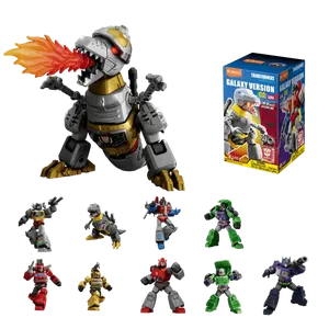 Blokees Transformers Galaxy Version 02 SOS Mystic Mech Transformations Assembly Character Toy