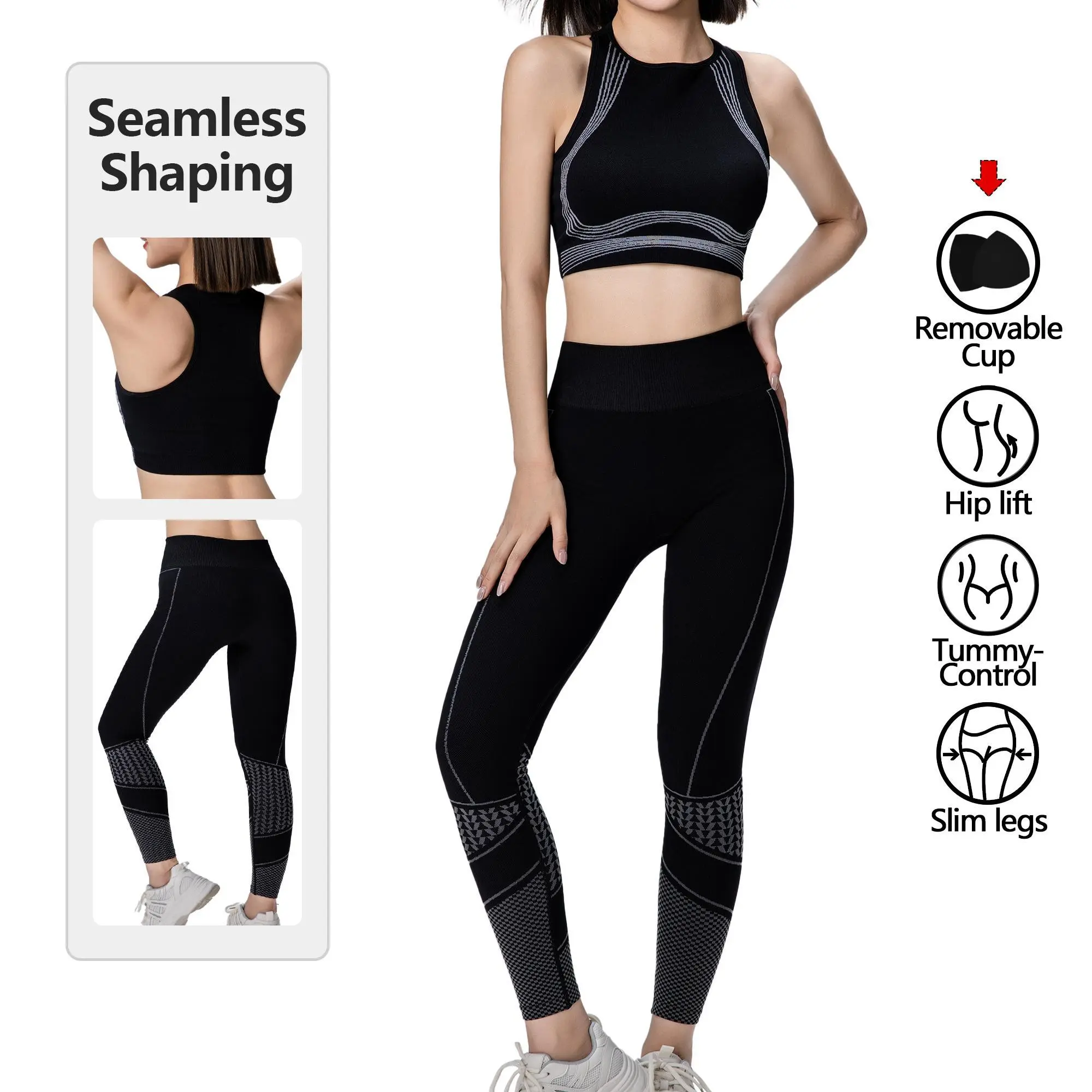 【GIVEAWAY】High-Waisted Yoga Pants Athletic Wear, Breathable Stretch Fabric Leggings for All Body Shapes, Machine Washable, Big Price Cut, Buy More Save More, Popular Styles Running Out Fast, Leggings For Women, Full Leggings