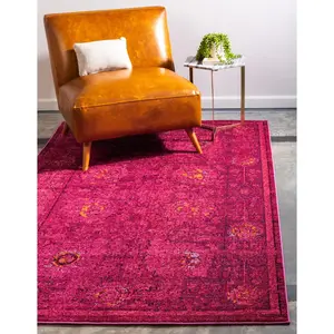 Magenta Palazzo Rug