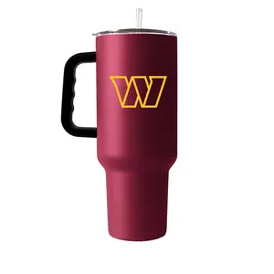 Logo Brands 632-S40PT-34 40 oz Washington Commanders Flipside Powder Coat Tumbler