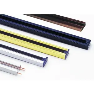 8 Ft Track Lighting - 3 Wire, Single Circuit, Durable Metal Construction