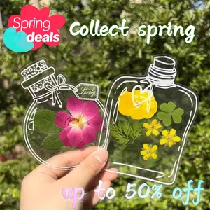 Spring 40Pcs DlY Bookmarks, Transparent Dried FlowerSpring Bookmarks, Handmade Dried FlowerBookmarks,Flower Bookmarks Maker, HandmadeDlY Transparent Beautiful Flower Page mothersdaygift mothersdaygiftideas