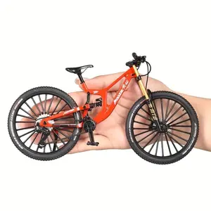 Realistic Alloy Bicycle Model, Perfect Gift for Cycling Enthusiasts, Detailed Bike Replica, Ideal for Collectors and Riders