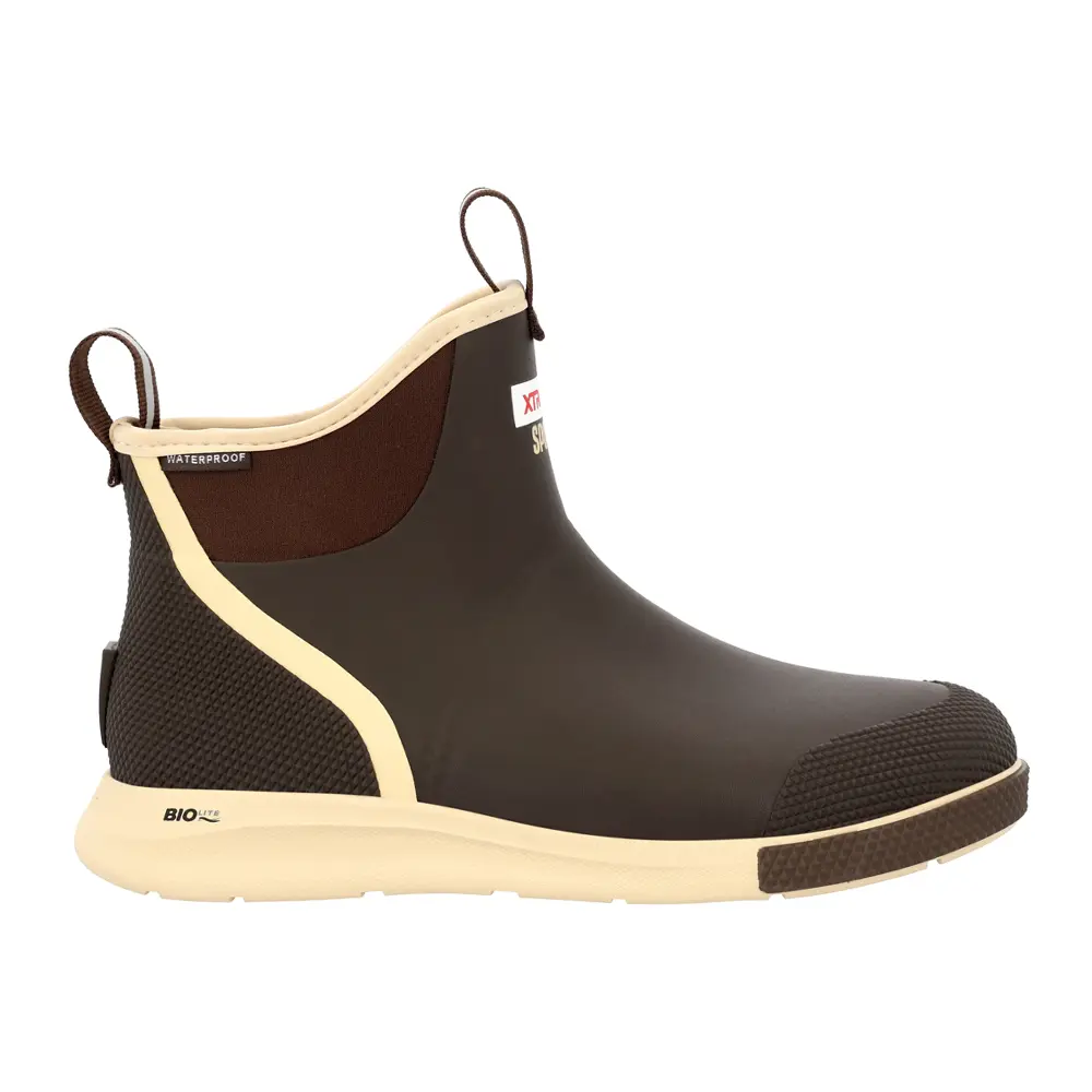 Xtratuf Mens Sport Ankle Deck Rain Casual Boots Ankle - Brown