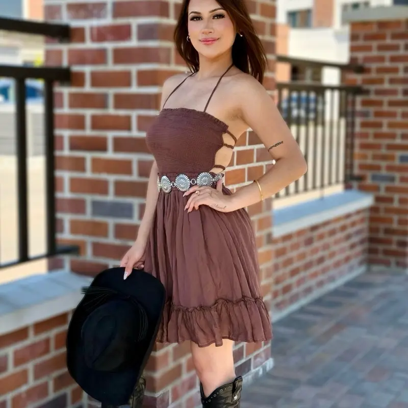 brown shawl fir dress - TikTok Shop brown shawl fir dress - TikTok Shop