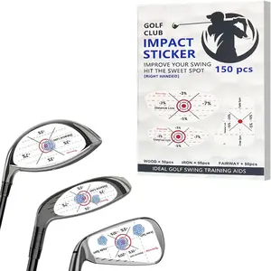 Golf  Tape, Self-Teaching Sweet Spot and Consistency Analysis, Golf Club  Stickers for Iron,  & Fairway Clubs, Non-, Swing  Aid  Labels